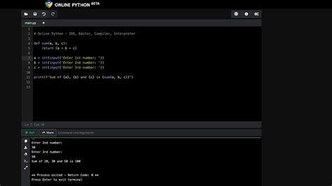 online python interpreter